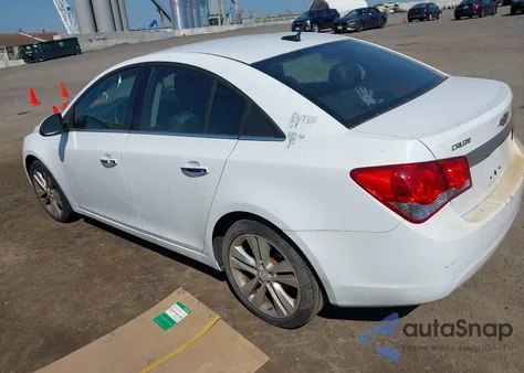 2012 Chevrolet Cruze Ltz from USA, damaged, VIN 1G1PH5SC1C7314174